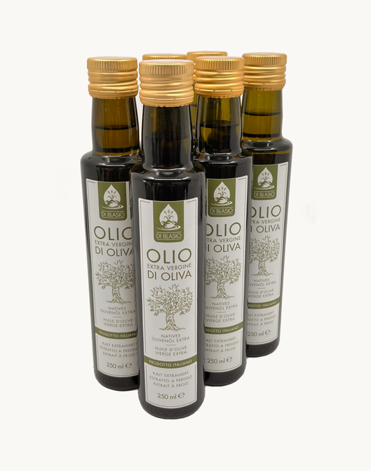 Olio Extra Vergine di Oliva Di Blasio - Set aus 6x250ml Flaschen